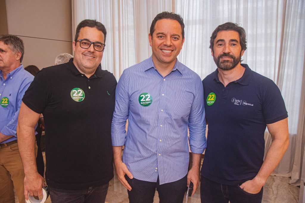 Andre Aguiar, Irineu Guimaraes E Roberto Teles