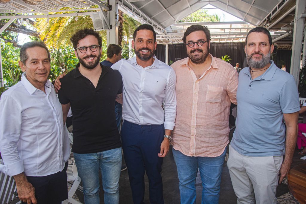 Heitor Ferrer, Matheus Braga, Rafael Sa, Alcimor Rocha E Fernando Braga