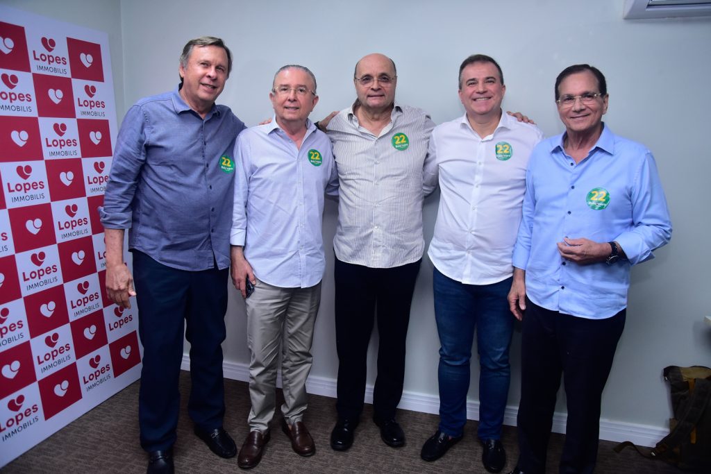 José Simões, Antônio José Mello, Fernando Cirino, Ricardo Bezerra E Beto Studart (1)