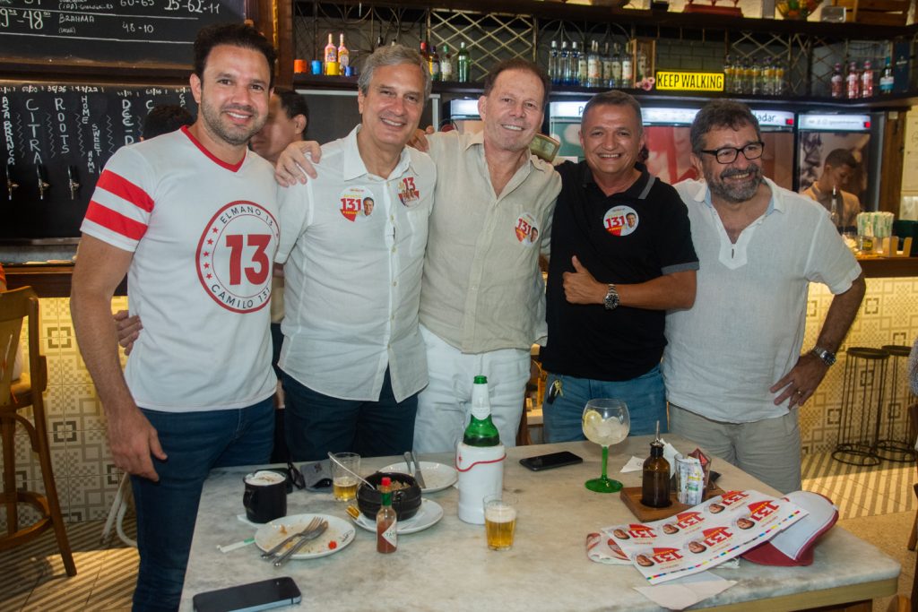 Leo Couto, Tiago Santana E Julio Ventura, Carlos Ramos E Mario Wilson (1)