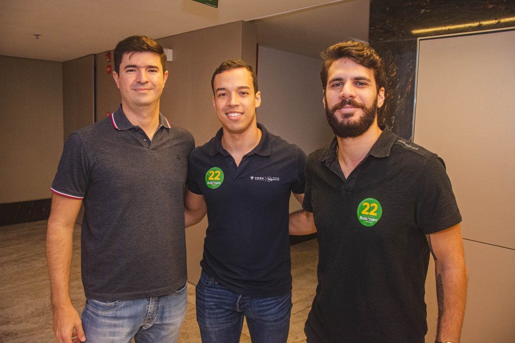 Paulo Santos, Gabriel Sampaio E Lucas Machado