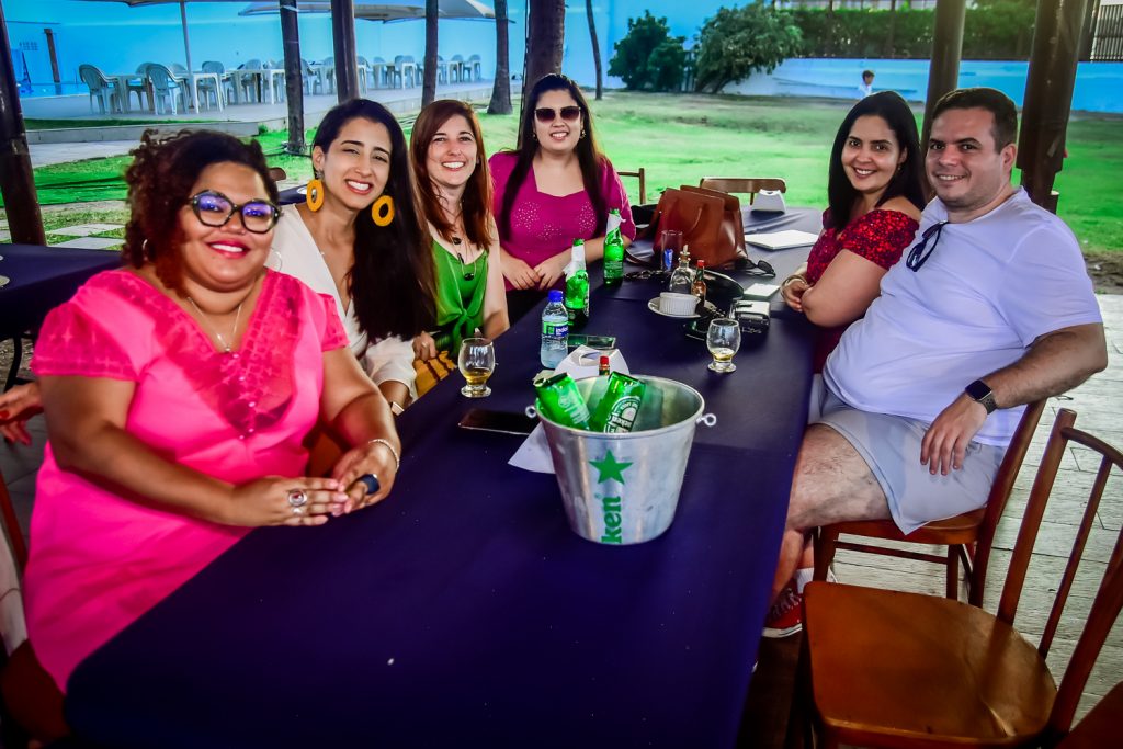 Raquel Cerdeira, Larissa Acioli, Nara Rocha, Kelly Novais, Suelen E Germano Vale