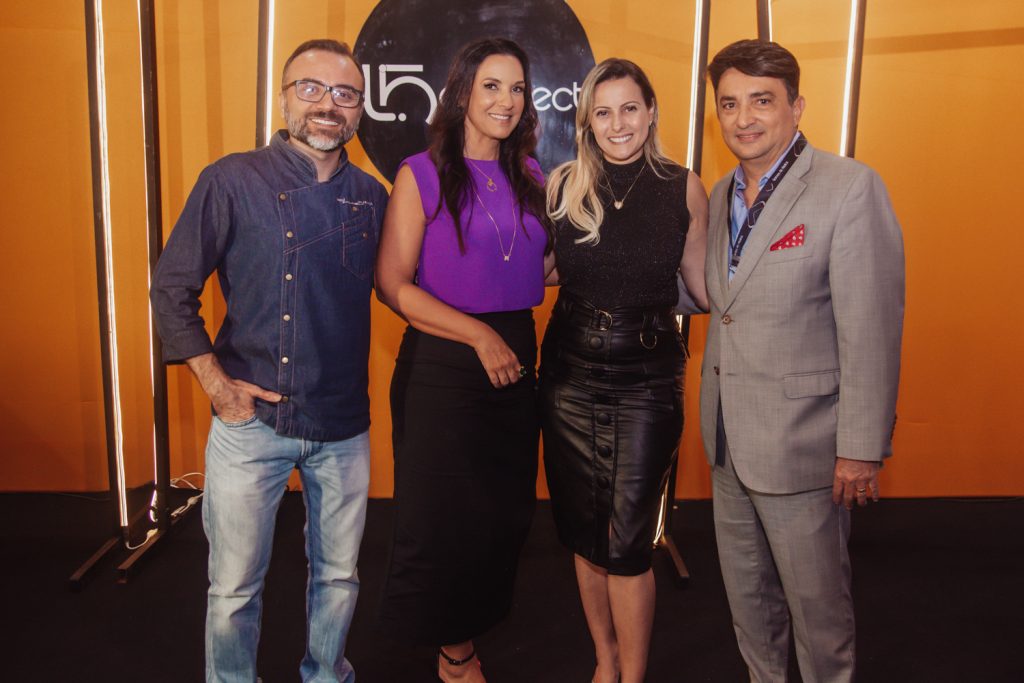 Chef Luiz De França, Lidia Oliveira, Aimerr Quinderé E Eduardo Gomes De Matos