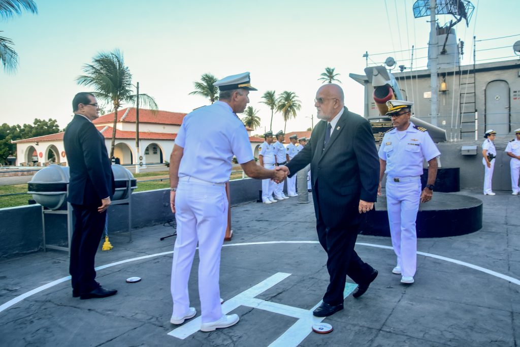 Jamiro Dias, Comandante Valença, Almirante Oberg E Comandante Daniel Rocha (1)