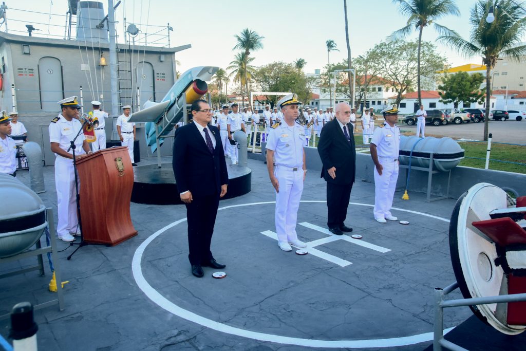 Jamiro Dias, Comandante Valença, Almirante Oberg E Comandante Daniel Rocha (2)