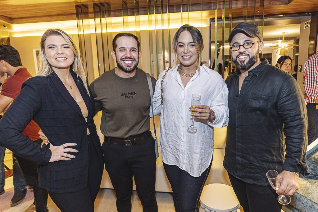 Liliane Meira, Orleandro Lira, Larissa Meira E Cicero Marques