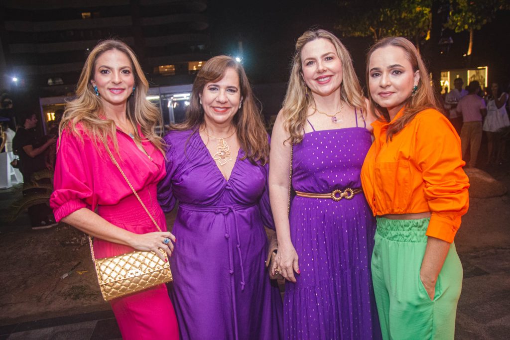 Michelle Aragao, Martinha Assuncao, Suyane Studart E Marcia Barreto