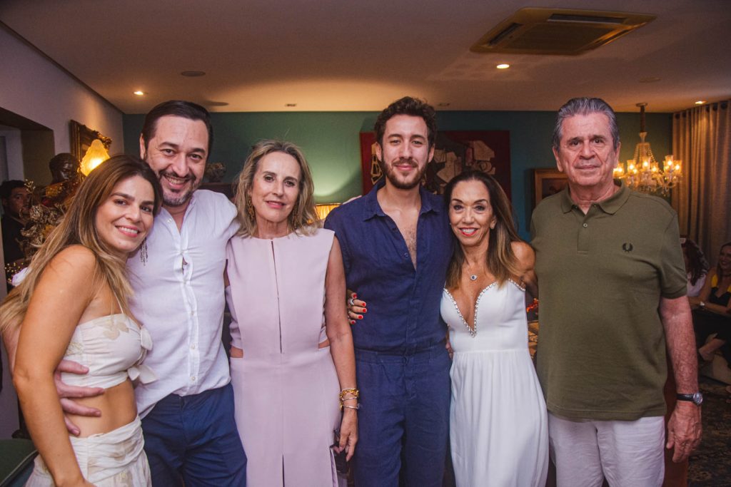 Amanda Tavora, Vinicius Leite, Ana Maria Rios, Rios Leite, Marcia Tavora E Marcio Tavora