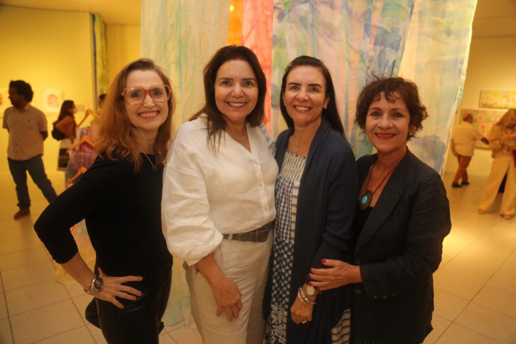 Andréa Dall'olio Hiluy, Ingrid Barreira, Tânia Vasconcelos E Lilia Quinderé