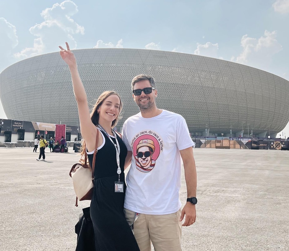 Giovana Bezerra fala da experiência de assistir a Copa do Mundo no Catar