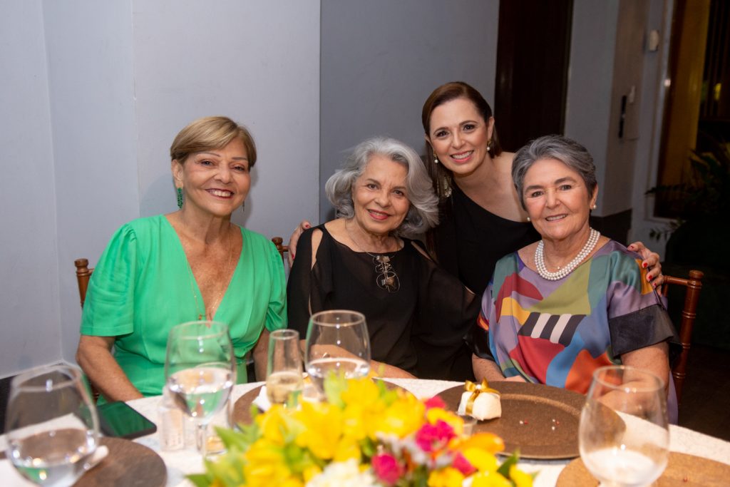 Graça Romcy, Lia Fiuza, Adriana Medeiros E Romélia Martin