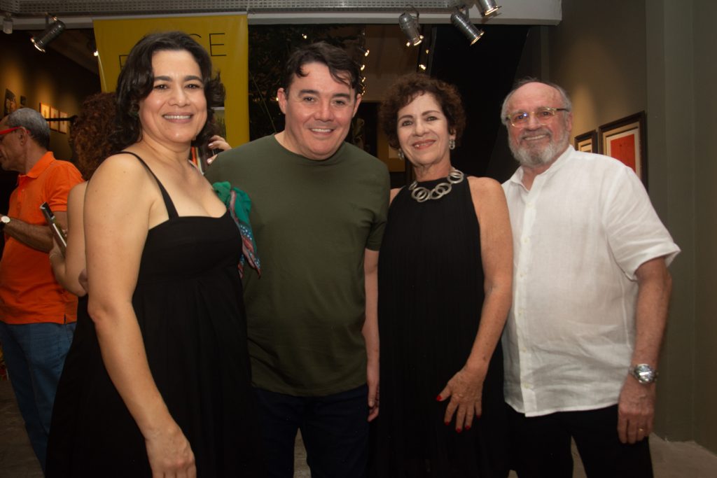 Mariana Teixeira, Junior Gomes, Lilia Quinderé E Vando Figueiredo