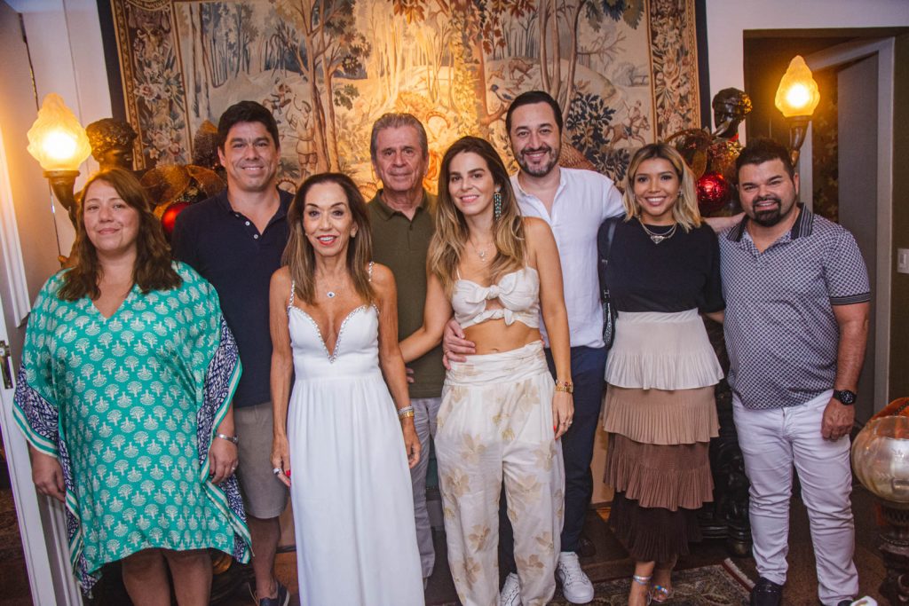 Marina Tavora, Marcio Tavora, Marcia Tavora, Marcio Tavora, Amanda Tavora, Vinicius Leite, Deysiane Alves E Igor Tavora