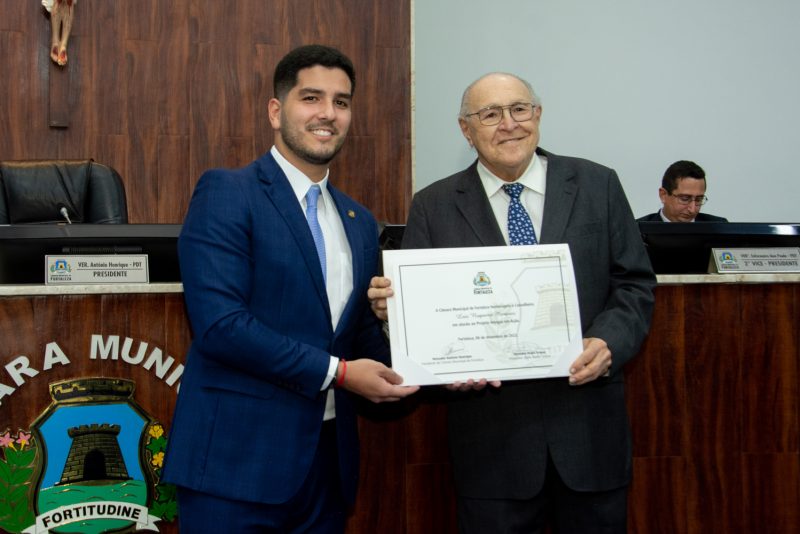 Evento - Câmara Municipal de Fortaleza realiza solenidade em homenagem a Campanha Amigos em Ação