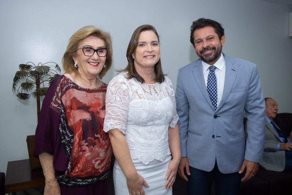 Socorro França, Cristiane Leitão E Helio Leitão