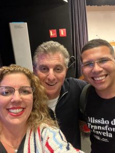 Ticiana Rolim, Luciano Huck E Rutenio Florencio