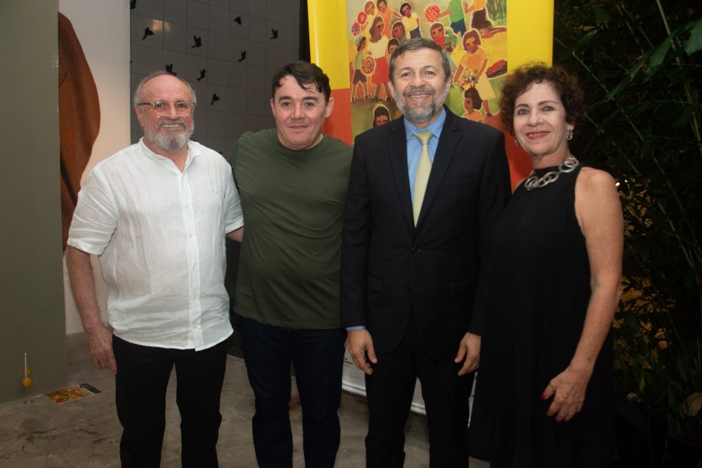 Vando Figueiredo, Junior Gomes, Élcio Batista E Lilia Quinderé