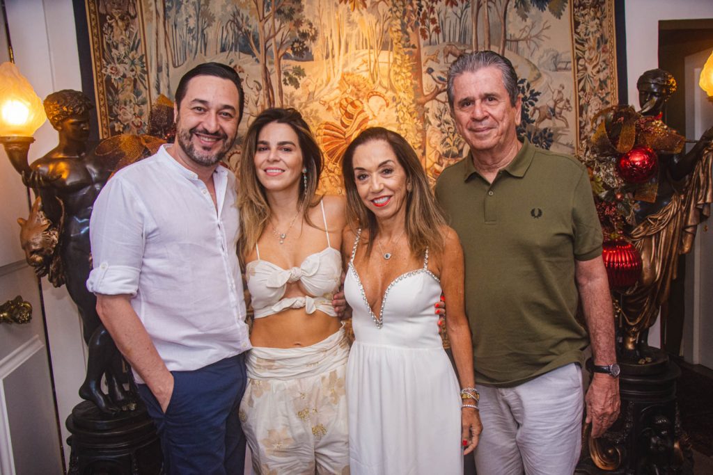 Vinicius Leite, Amanda Tavora, Marcia Tavora E Marcio Tavora