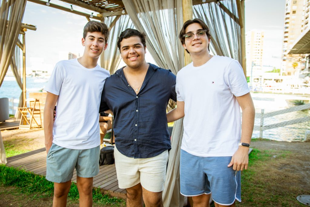 Alberto Aguiar, Pedro Macêdo E Helder Pontes