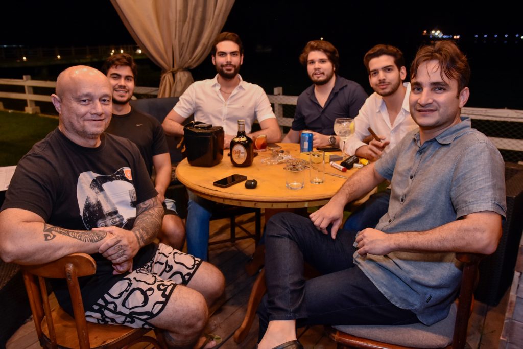 Alexandre Monte, Rodrigo Brandão, Matheus Melo, David Leitão, Davi Melo E David Macêdo