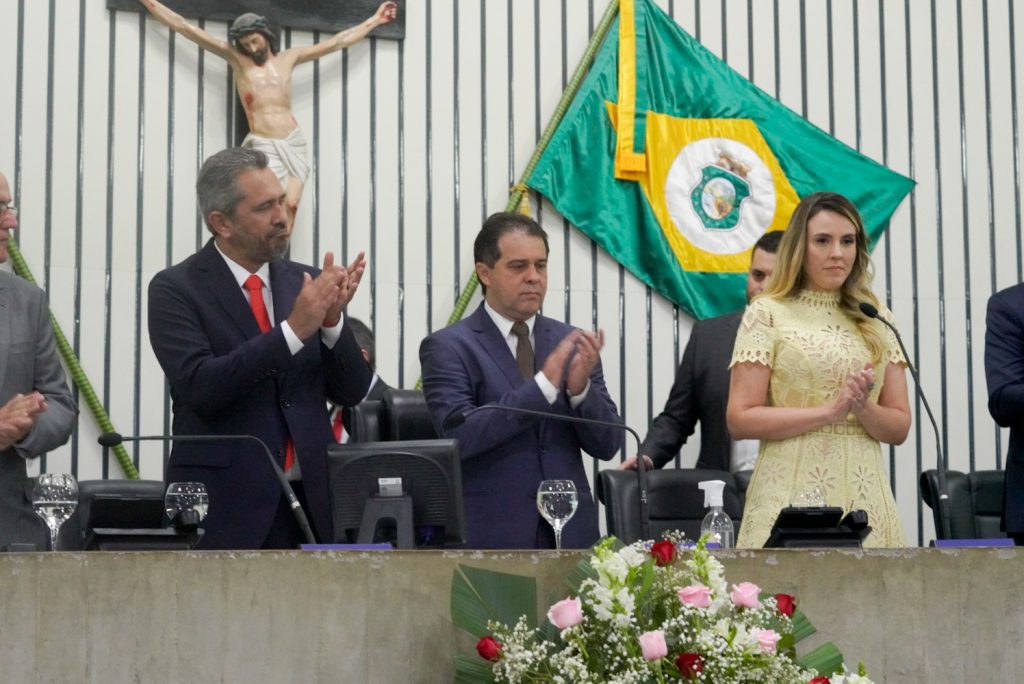 Elmano De Freitas, Evandro Leitão E Jade Romero