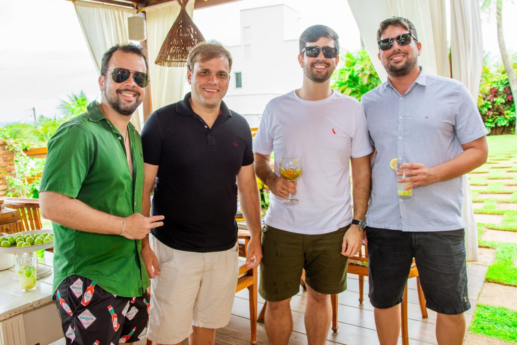 Júlio Fontenele, Kelsei Vasconcelos, Clerson Medeiros E Pedro Felipe