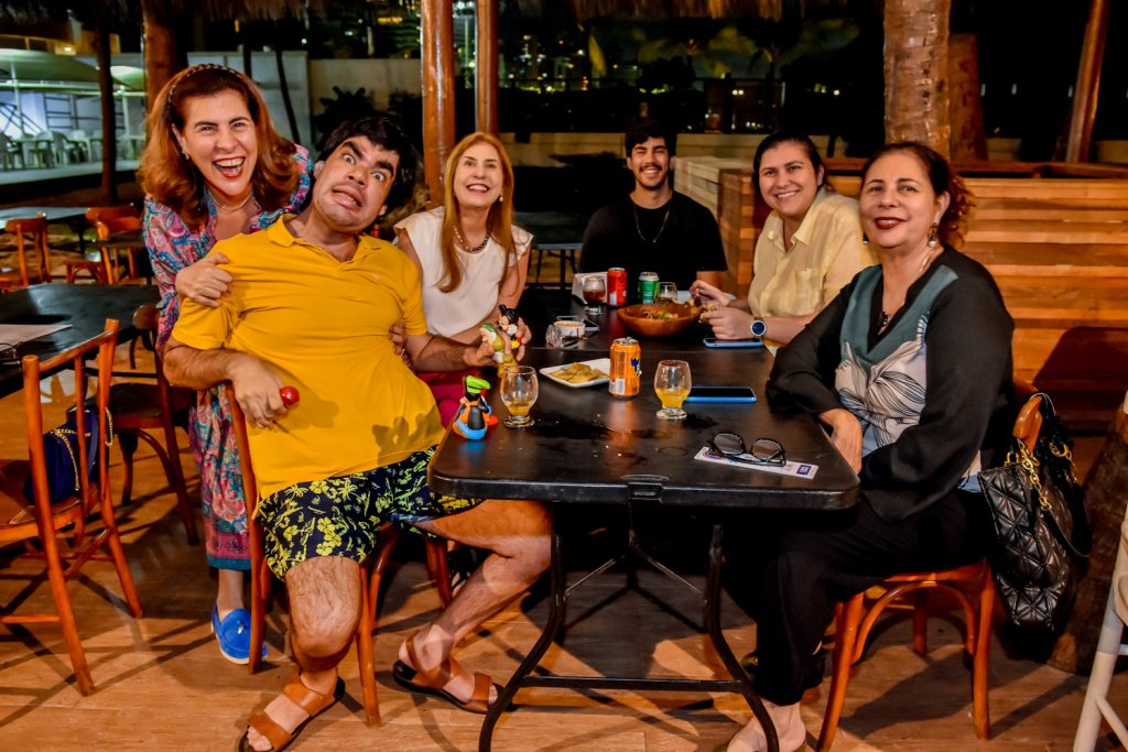 Maria José, Breno, Marcia, Igor, Júlia E Fátima Jereissati