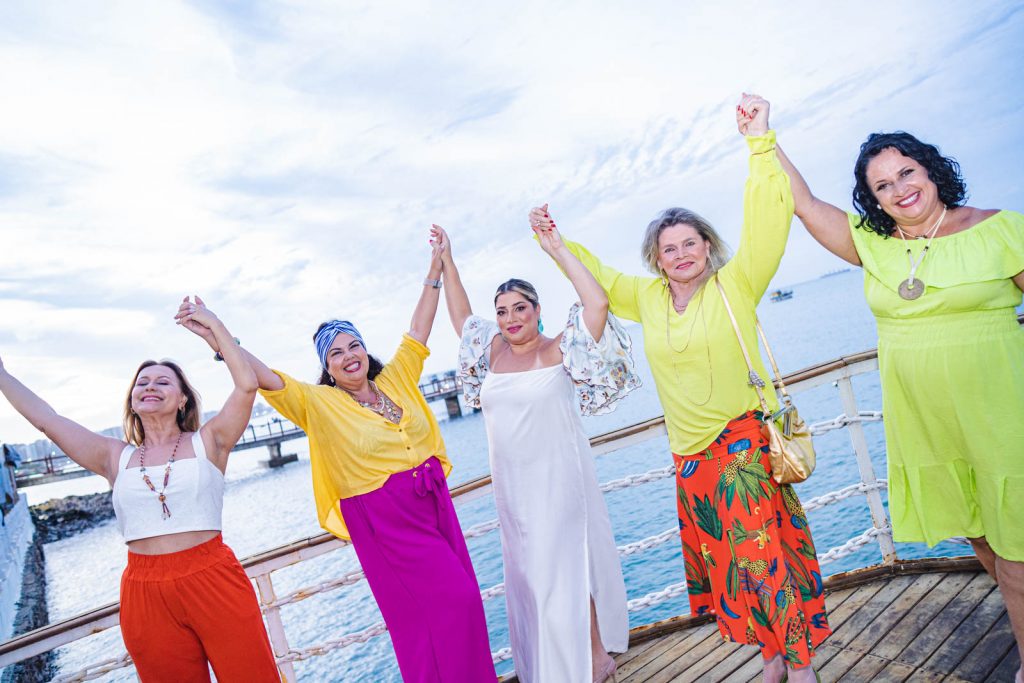 Monica Vilari, Fabiana Karla, Manu Romcy, Sandra Romcy E Eliane Luna