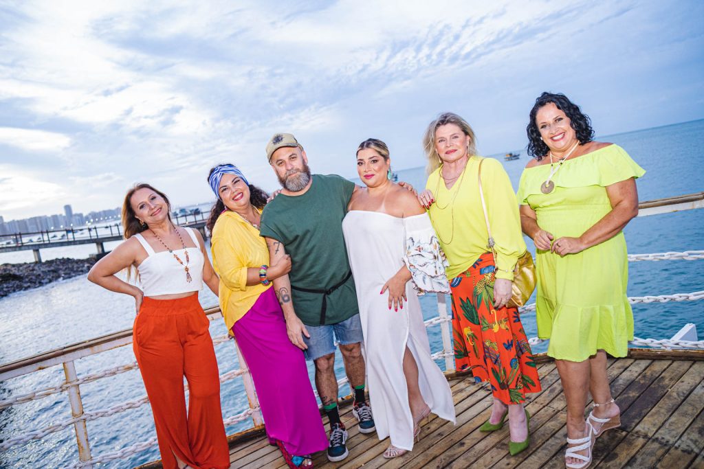 Monica Vilari, Fabiana Karla, Paulinho Nunes, Manu Romcy, Sandra Romcy E Eliane Luna