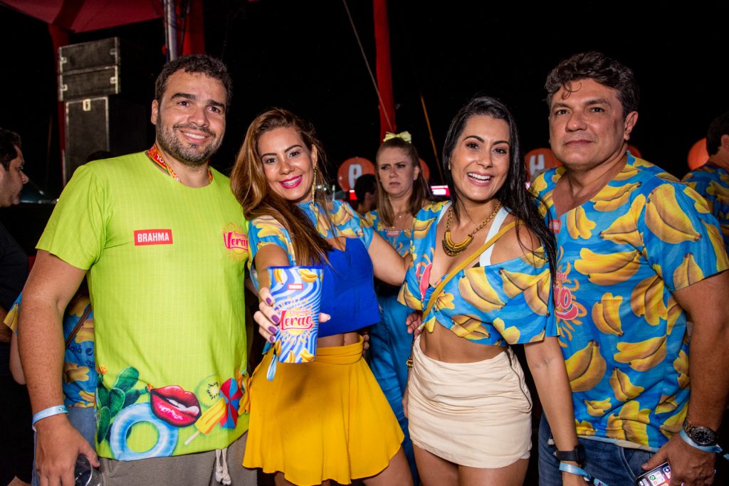 Thiago Colares, Roberta Andrade, Renata Andrade E Solon Lima Verde