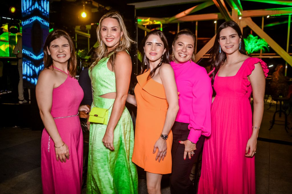 Ticiana Brigido, Thalita Bulhões, Marília Quintão, Claudia Aguiar E Camile Carneiro