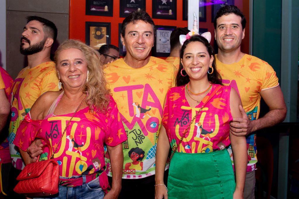 Brícia Carvalho, Luiz Teixeira, Rafaela Carvalho E Antônio Alberto Dias