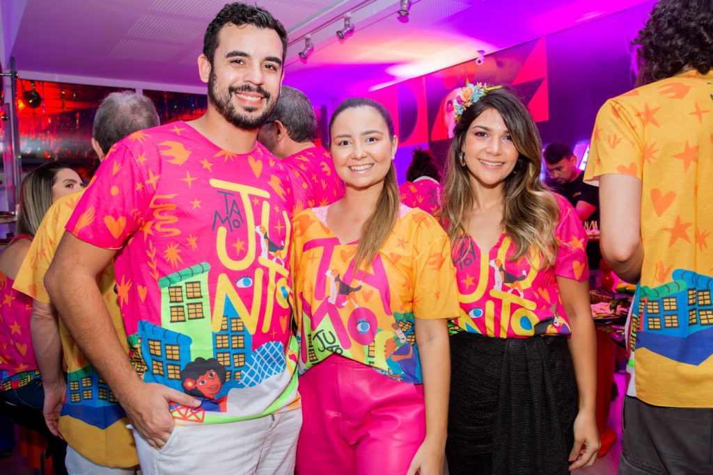 Daniel Victor, Amanda Girão E Jéssica Guimarães