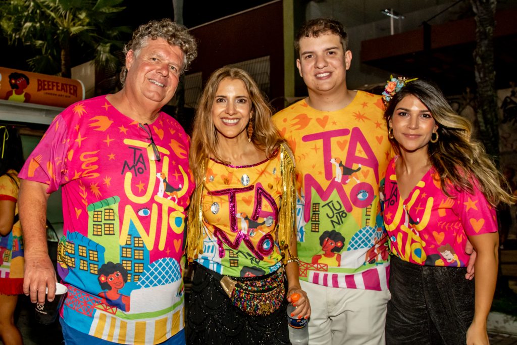 Evandro, Eliziane E Guilherme Colares, E Jéssica Guimarães