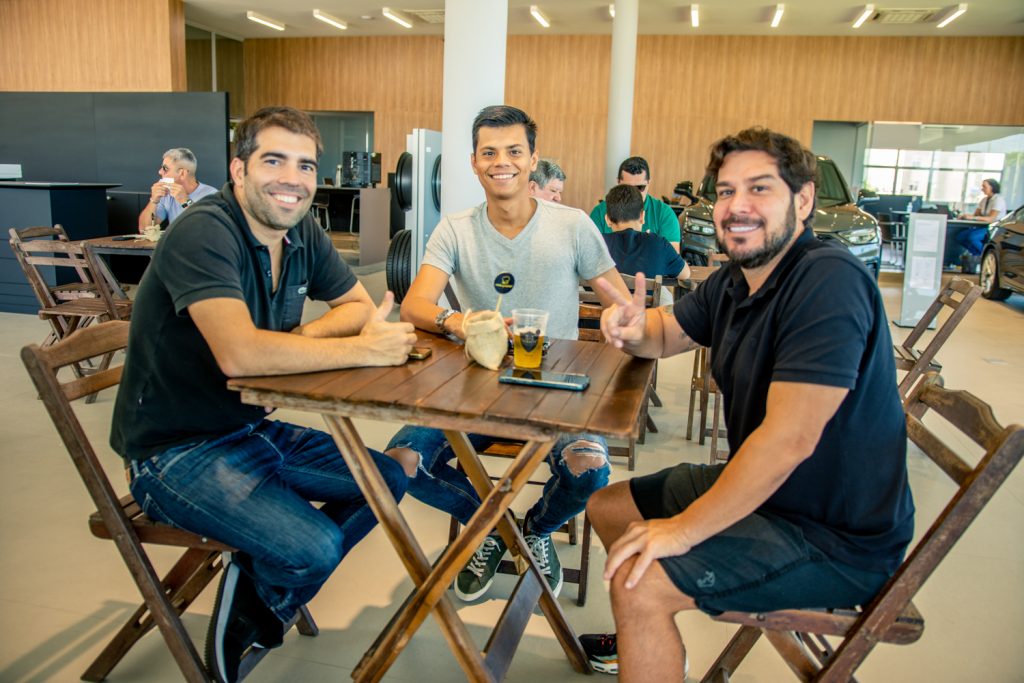 Henrique Alves, Ariel Aragão E Adriano Rabelo