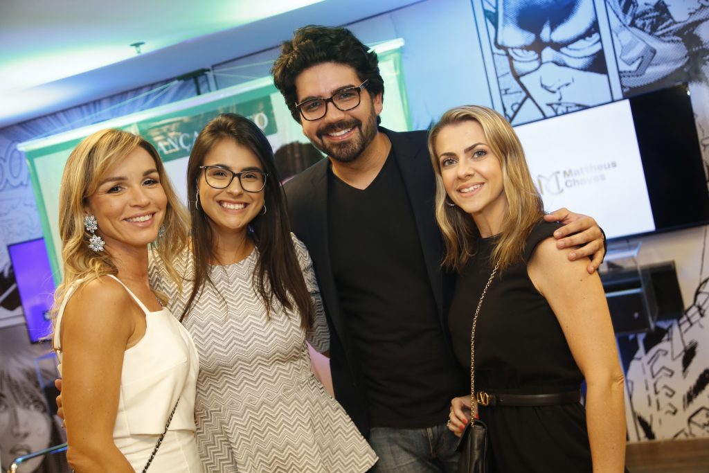 Karine Aragão, Lívia Macedo, Matheus Chaves E Jana Figueiredo