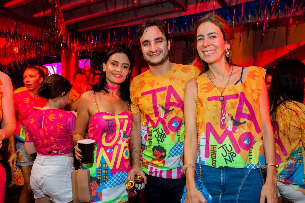 Patricia Gomes, Davi Macêdo E Gisele Studart