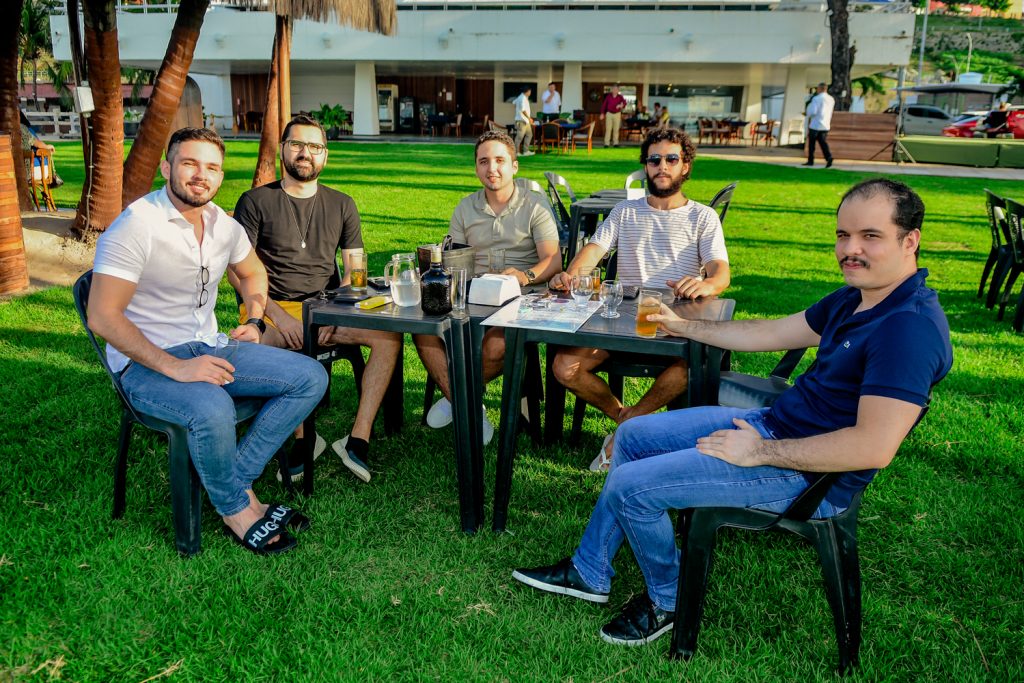 Rafael Medeiros, Livio Torres, Davi Medeiros, Igor Farias E Philippe Souza