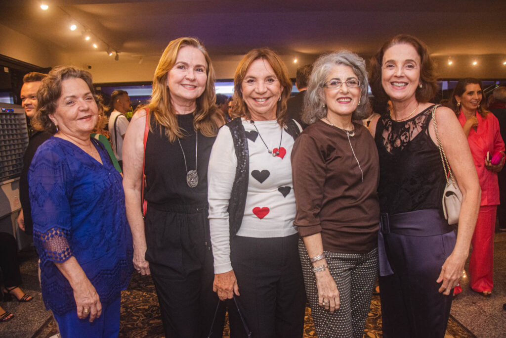 Judith Camara, Angela Farias, Lucia Wolf, Beatriz Otoch E Lurdinha Porto