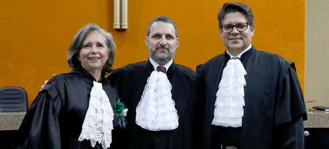 Tribunal Regional Federal da 5ª Região - Desembargadores federais cearenses Fernando Braga, Germana Moraes e Leonardo Carvalho passam a comandar o TRF-5