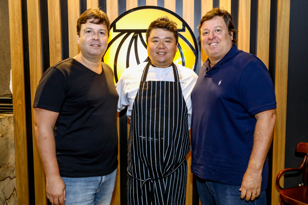 Ciro Moreira, Chef Thiago Maeda E Rodrigo Moreira