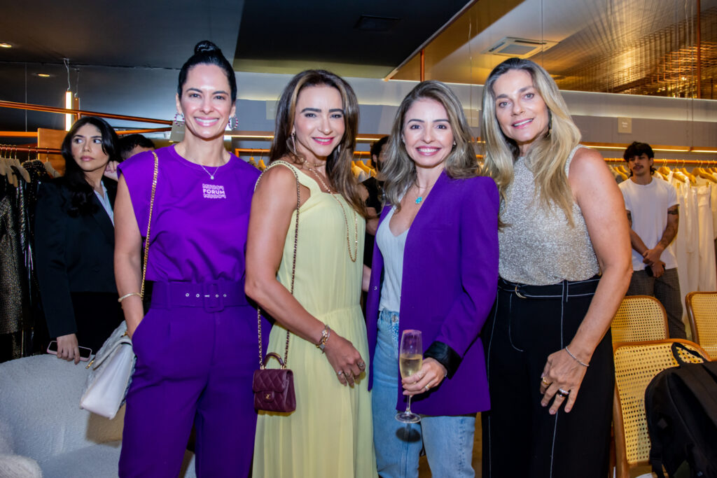 Luciana Miranda, Camila Quinderé, Danielle Peixoto E Célia Magalhães