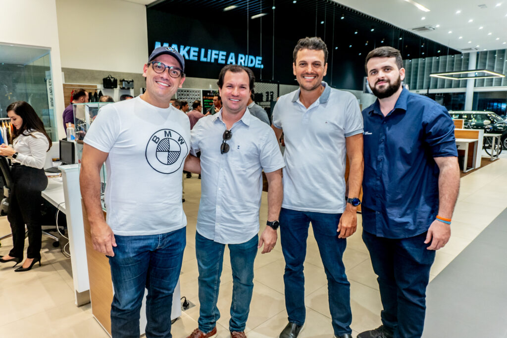 Vitor Holanda, Campos Neto, Breno Chaves E Gerardo Feijó