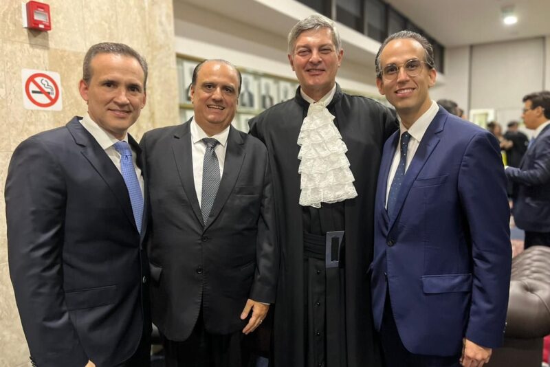 Tribunal Regional Federal da 5ª Região - Desembargadores federais cearenses Fernando Braga, Germana Moraes e Leonardo Carvalho passam a comandar o TRF-5