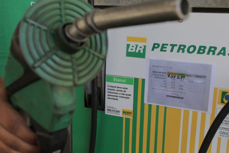 Combustível Gasolina Petrobras Agência Brasil