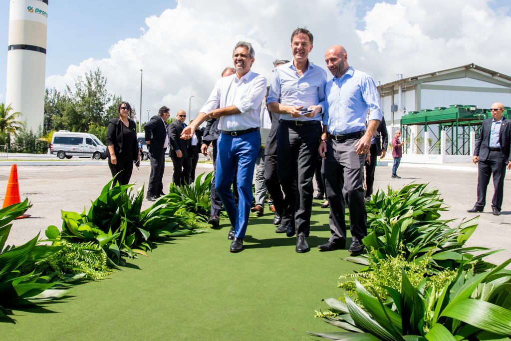 Elmano De Freitas, Mark Rutte E Fábio Gradchamp (1)