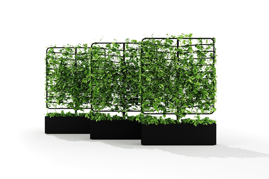 Jardins  botânicos individuais – Paisagismo individual feitos em  estruturas moveis de metal