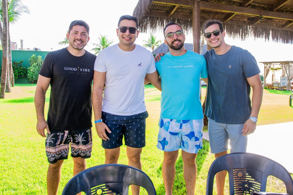 Régis Saraiva, Victor Feitosa, Arthur Castelo Branco E João Paulo Rios