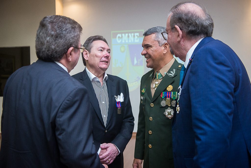 Sérgio Cavalcante, Ivens Dias Branco Jr, General Cristiano Pinto Sampaio E Ricardo Cavalcante