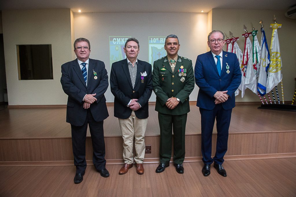 Sérgio Cavalcante, Ivens Dias Branco Jr, General Cristiano Pinto Sampaio E Ricardo Cavalcante (2)